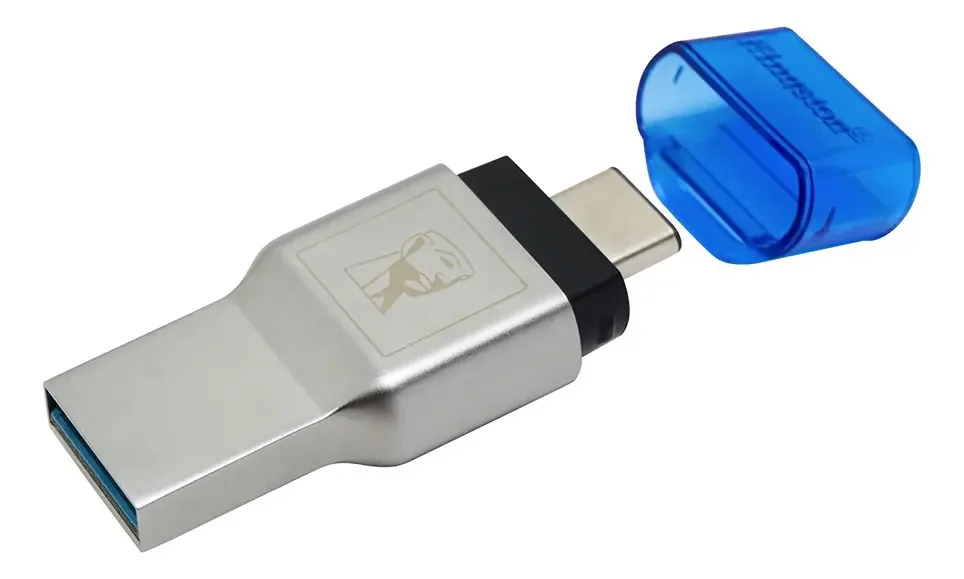 Leitor Cartão Memória Kingston Mobilite Duo 3c Usb A/c 3.1