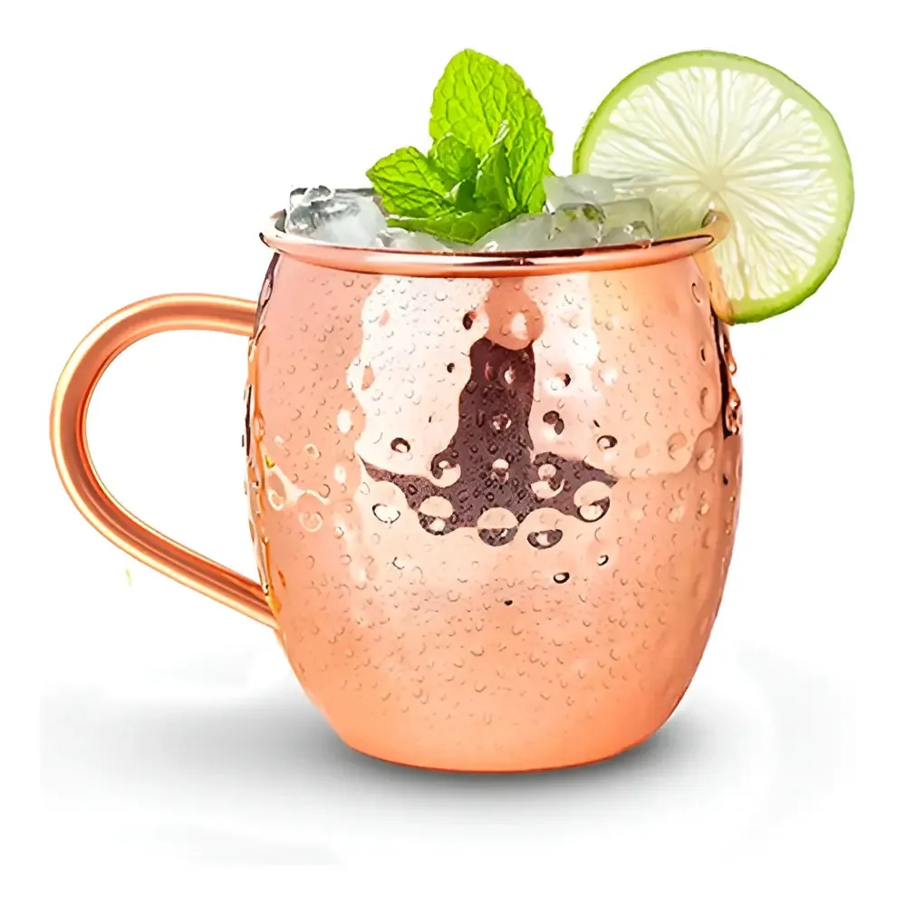 Copo Moscow Mule 450ml Drink Cor Rose gold