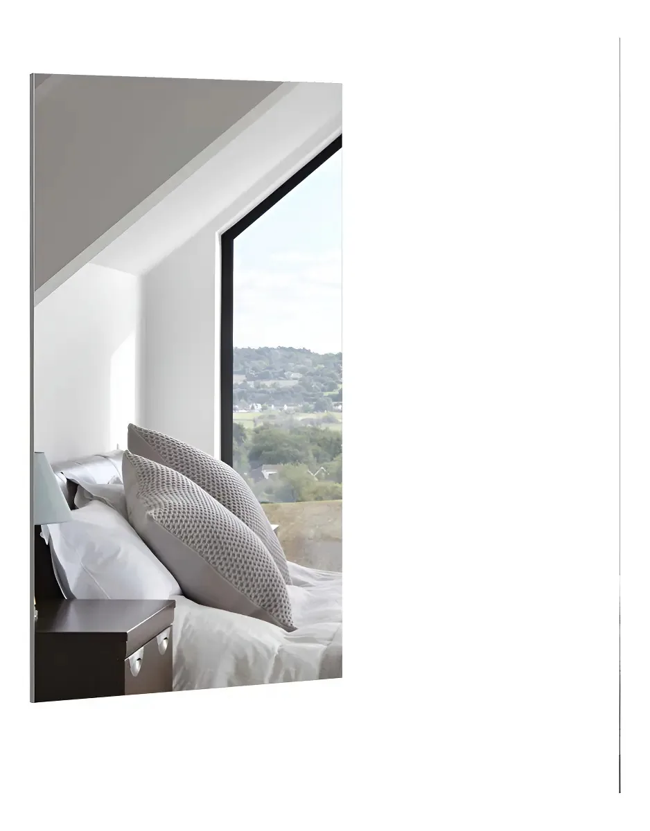 Espelho 40x80cm Decoração Banheiro Lavabo Vidro Lapidado