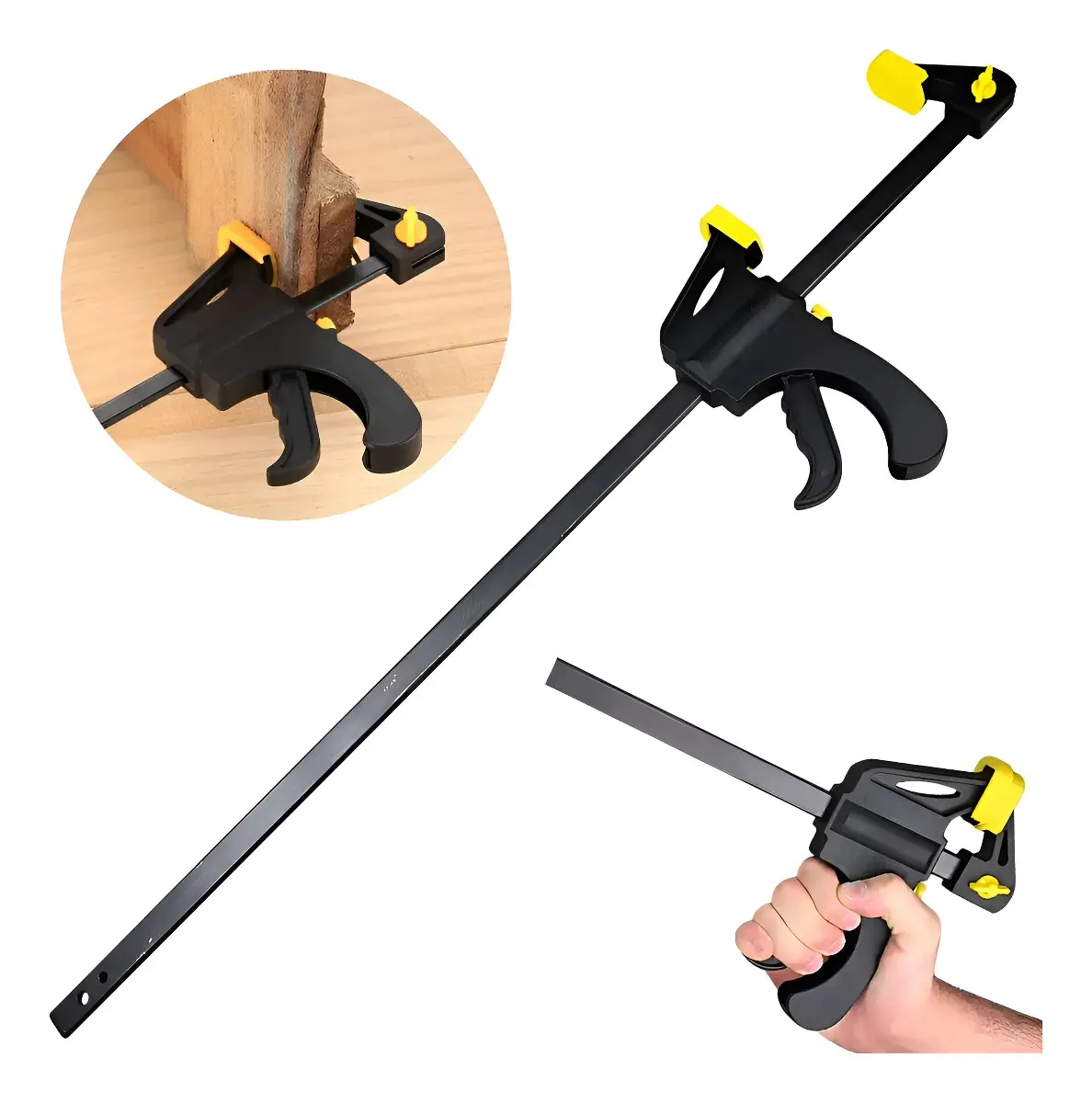 Grampo Tipo Sargento Aperto Rápido 60cm 24 Pol