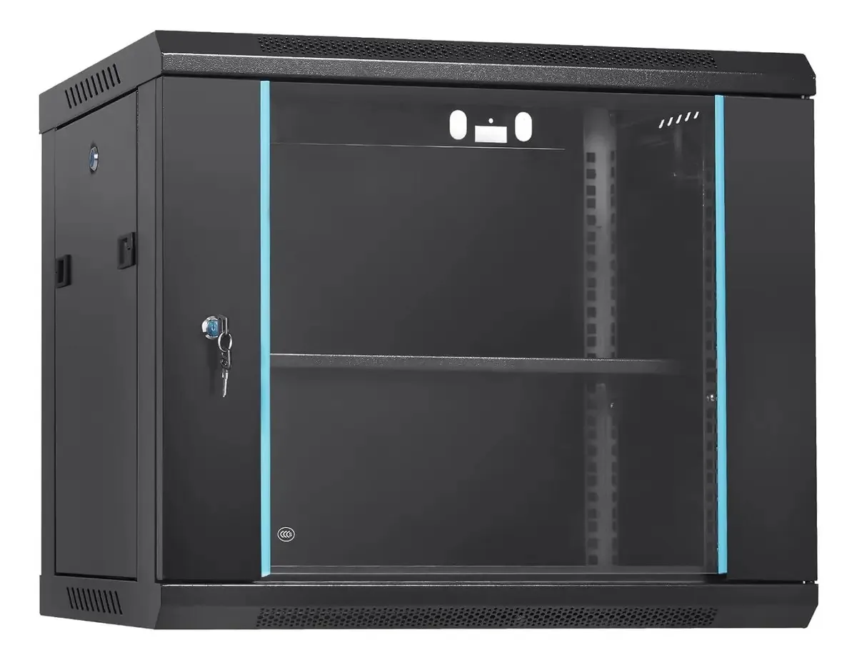Gabinete de servidor de rede de parede 9u 15,5 polegadas