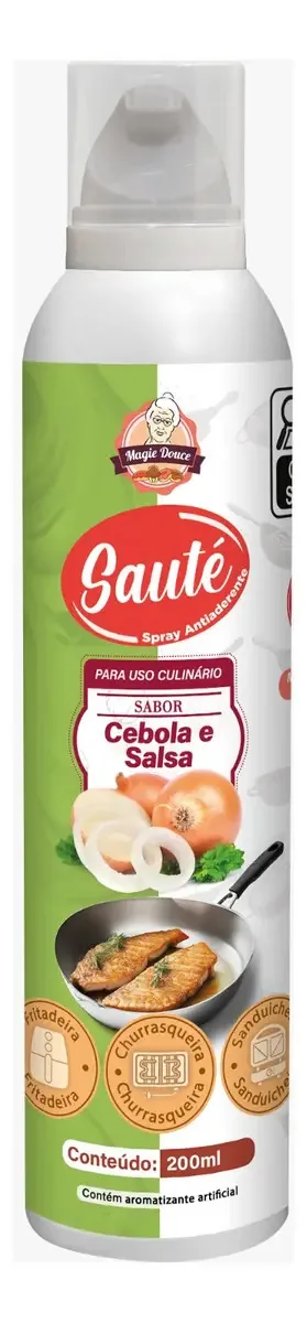 Spray Antiaderente Culinário Cebola E Salsa 200ml Ni - Sauté