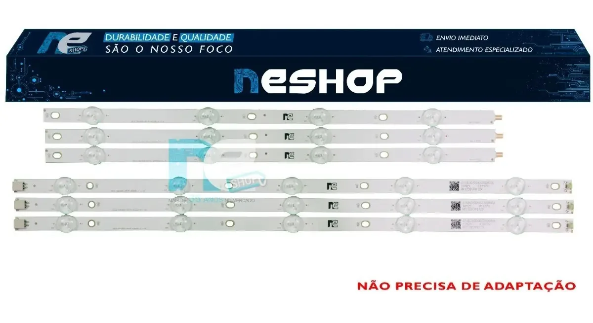 Kit Barras Led Para Tv Le43s5295/78 Le43s5295