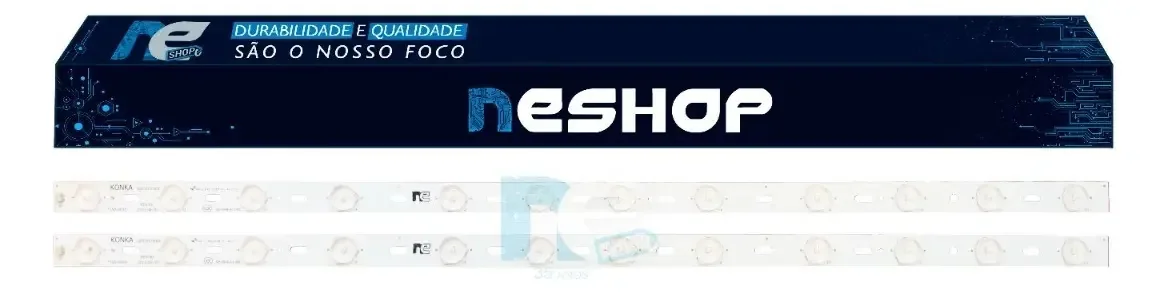 Kit Barras LED Neshop Para TV 32" (12 LEDs por Barra)