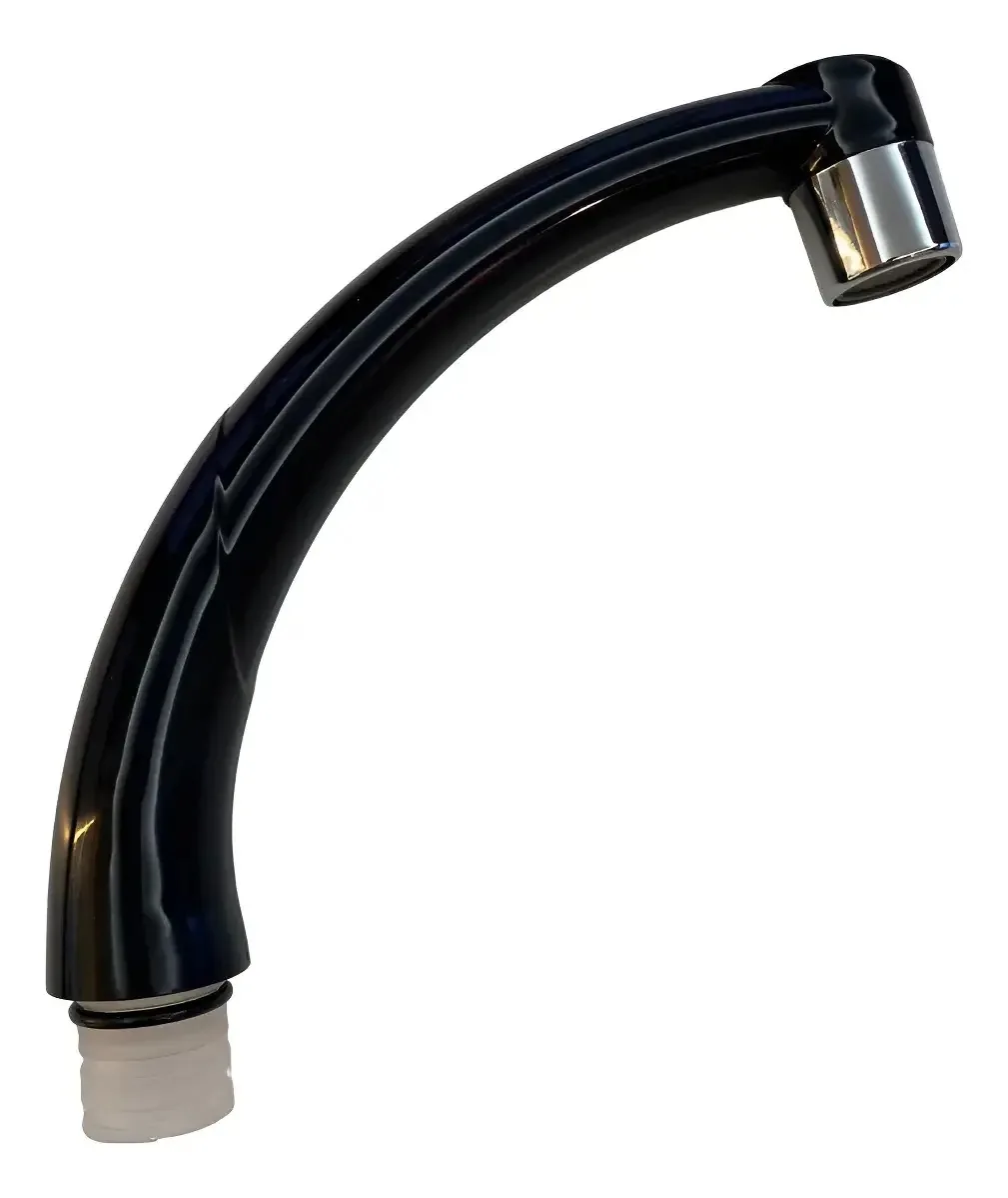 Bica Superior Elétrica Zagonel Luna Black Torneira Montagem Bancada/Parede