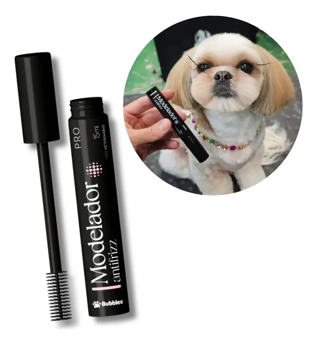 Gel Modelador Pet Antifrizz Penteado E Acabamento Bubbles