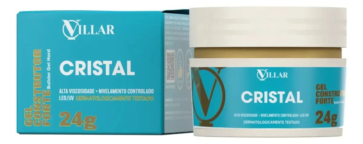 Gel Construtor 24g - Villar Cor Cristal