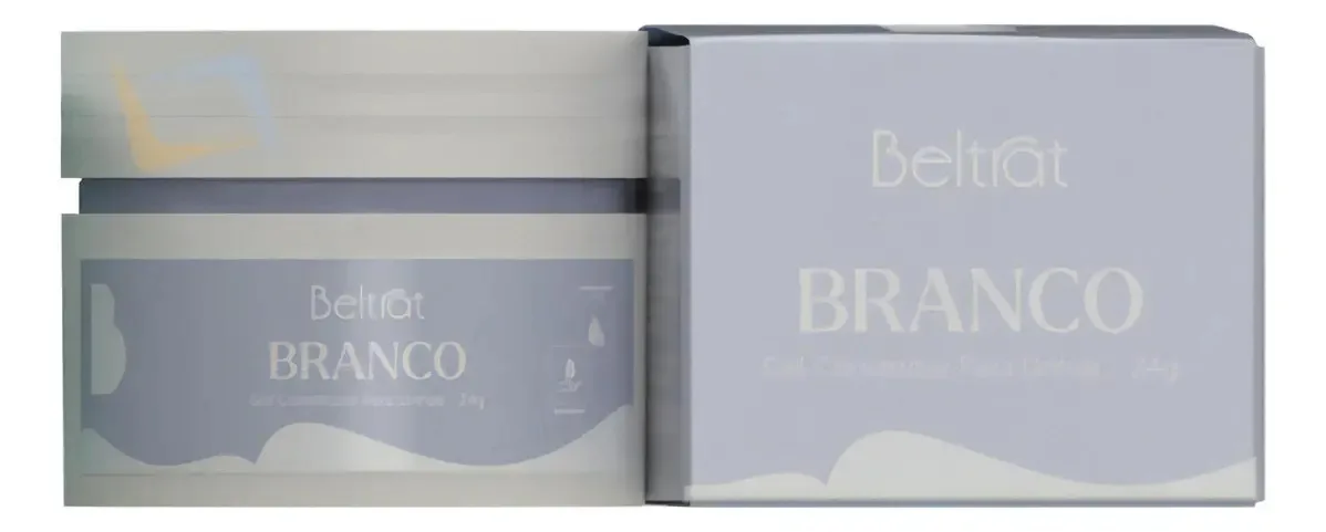 Gel Construtor Branco Beltrat 24g Para Alongamentos De Unhas