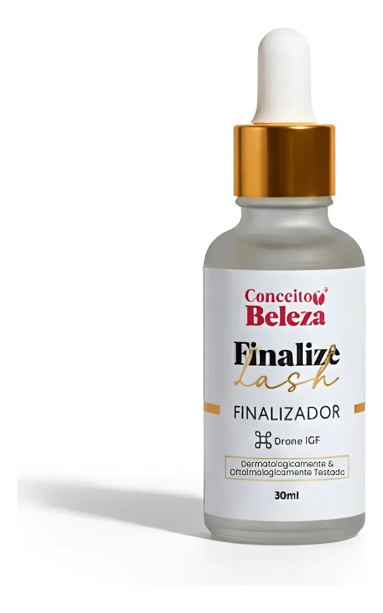 Finalizador Para Cílios Conceito Beleza 30ml Com Drone IGF