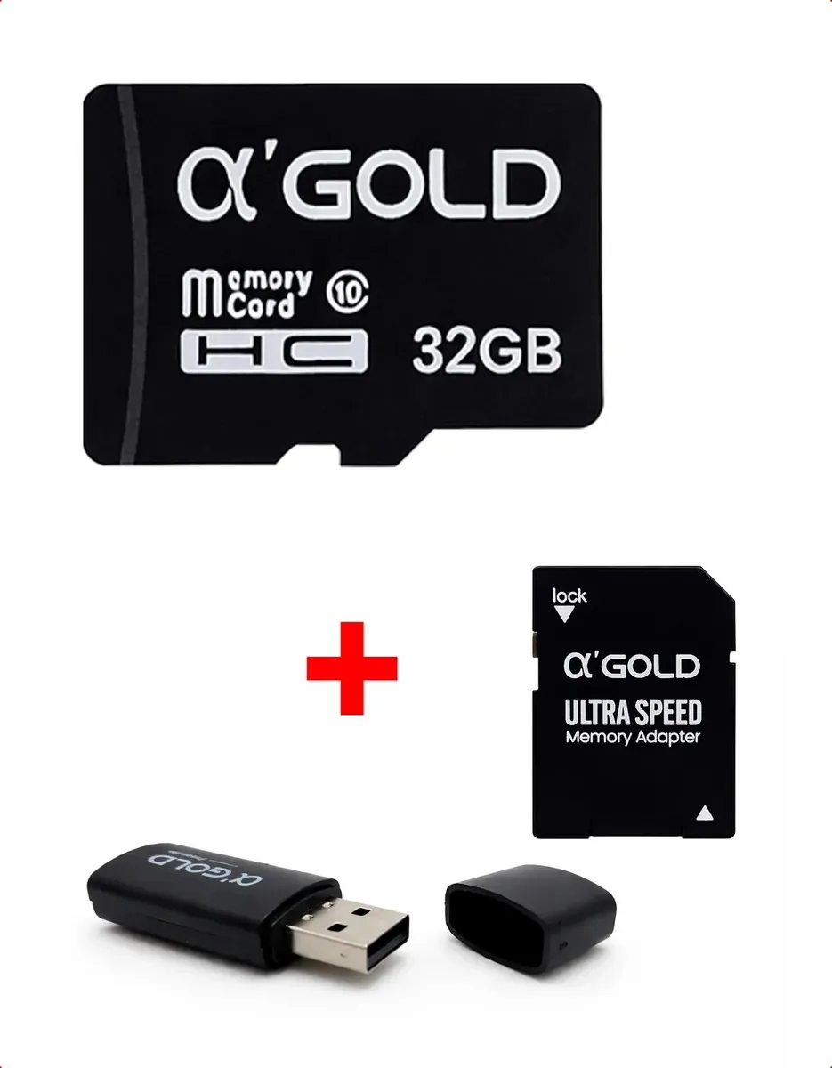 Cartão Memoria Micro Sd Adaptador Sd E Pen Driver 32gb