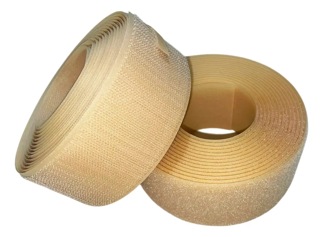 Fecho De Contato Velfix Bege - Nude 50mm - 5cm Largura Cor Bege 2 Metros