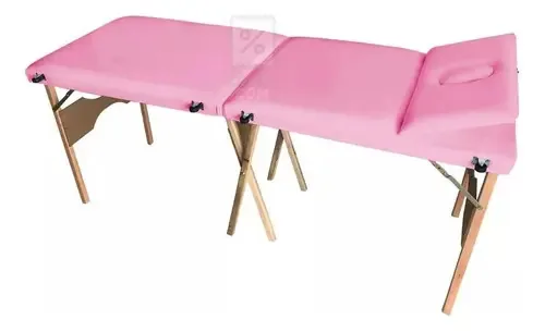 Maca Madeira Portátil Cabeceira Respiro 65cm Largura Rosa