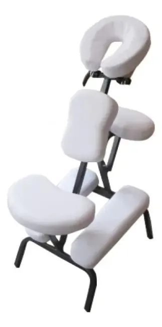 Cadeira De Massagem Quick Massage Shiatsu Portátil Branca Cor Branco