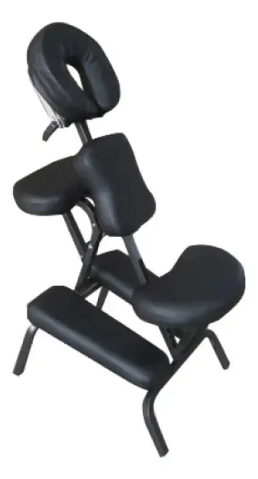Cadeira De Massagem Portátil Preta QM02 Best Pro Cor Preto