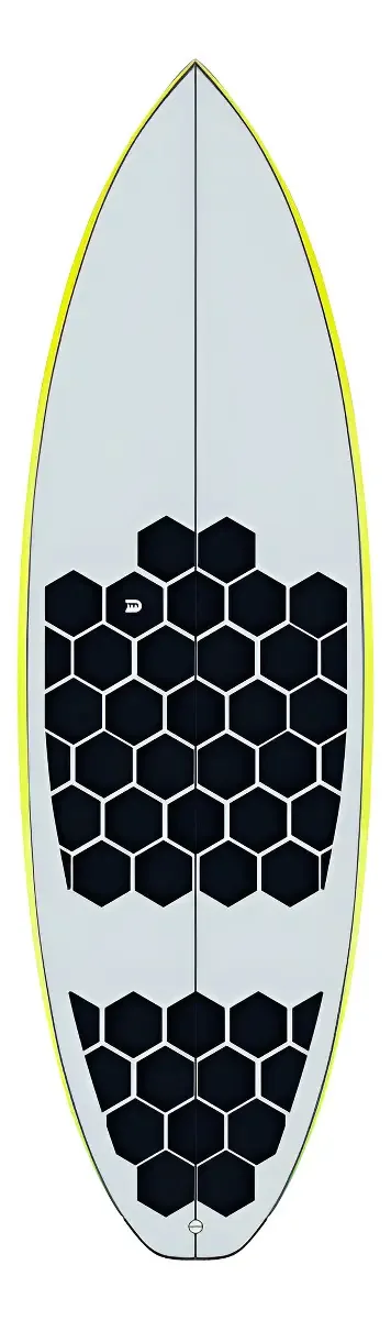 Deck Antiderrapante Stand Up Surf Hexa 45 Peças Termo Preto