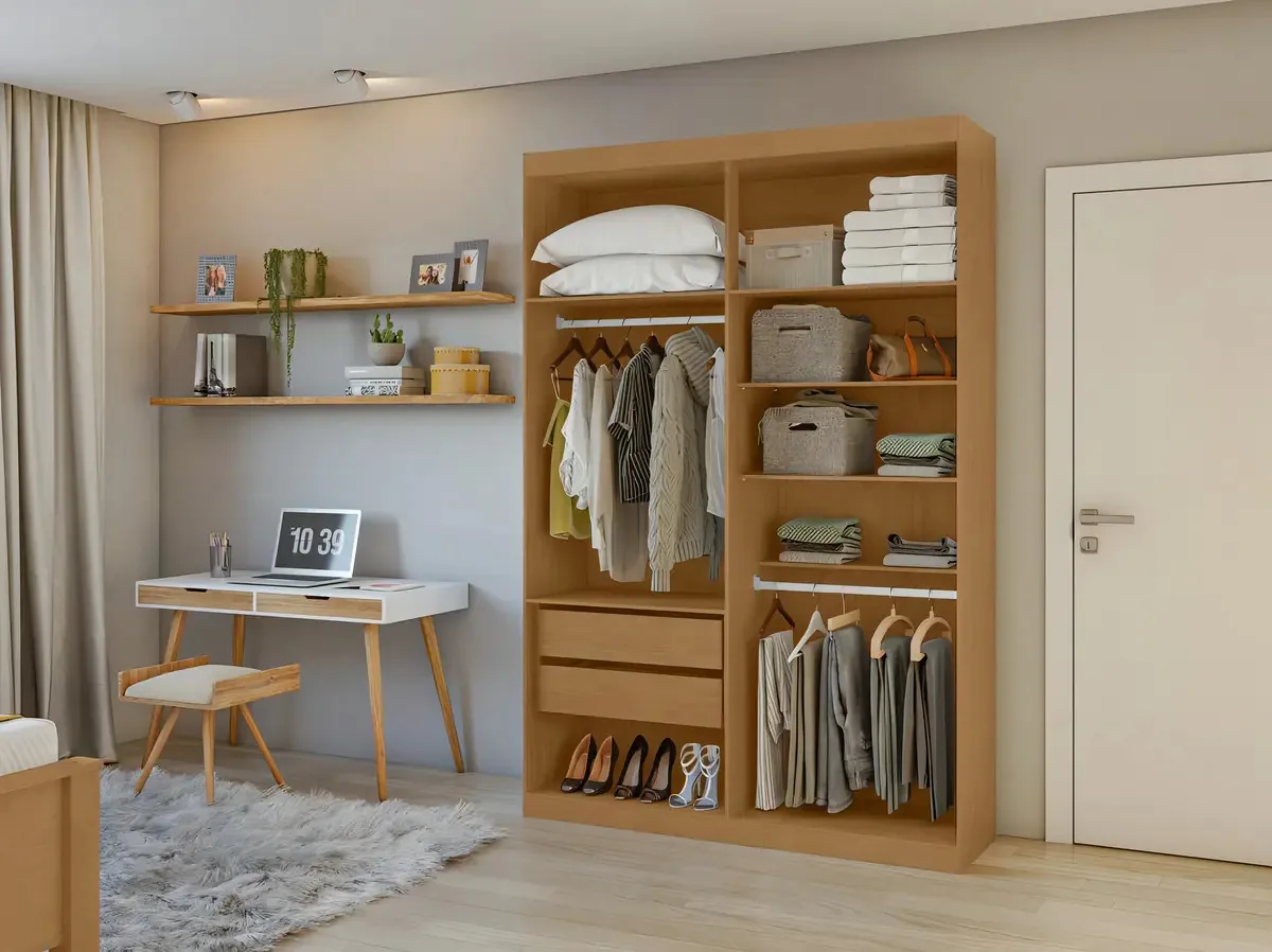 Closet Lopas Lissa Amendoa Clean