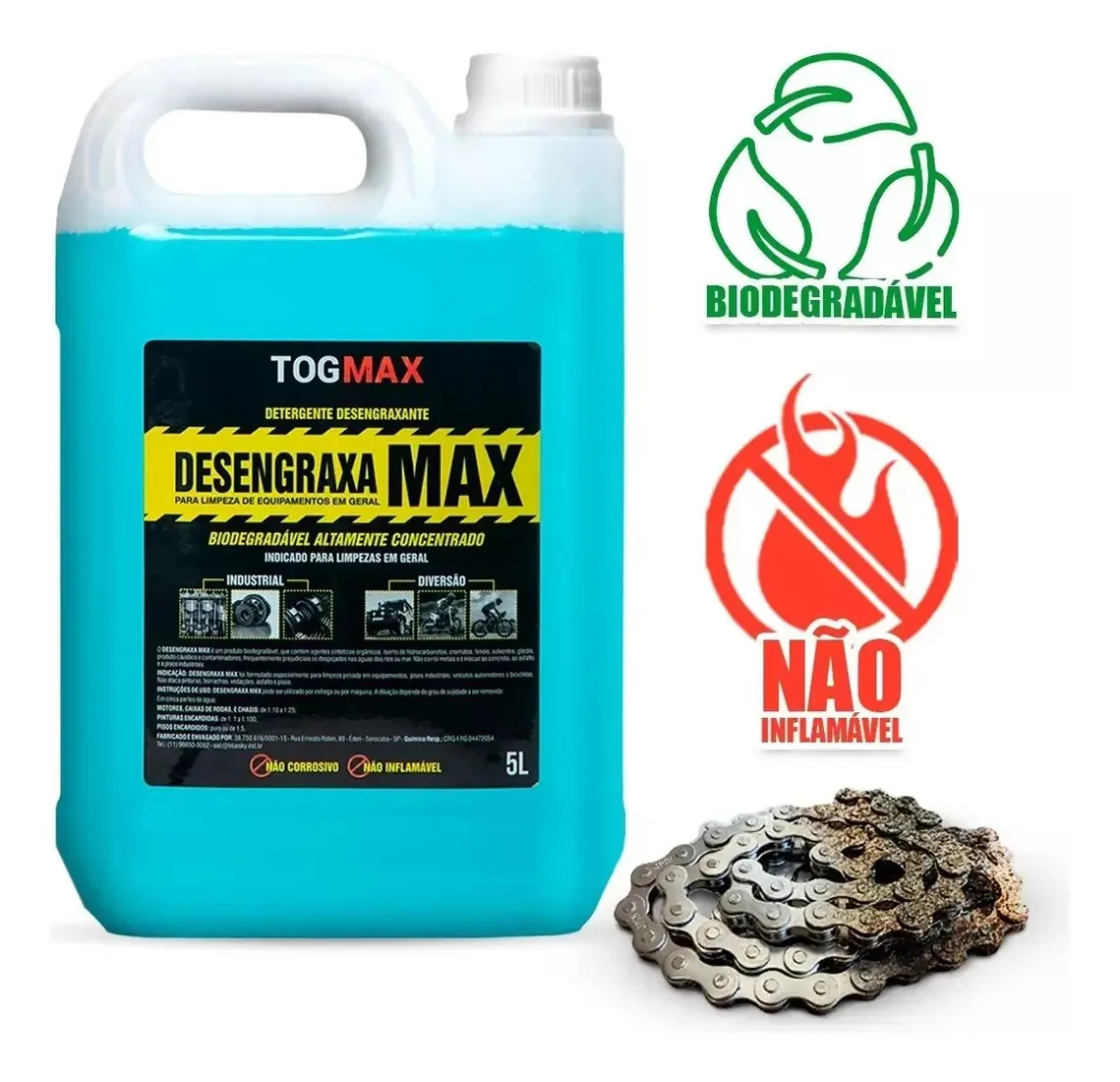 Limpa Rodas Izer Max 5l Descontaminante Ferroso