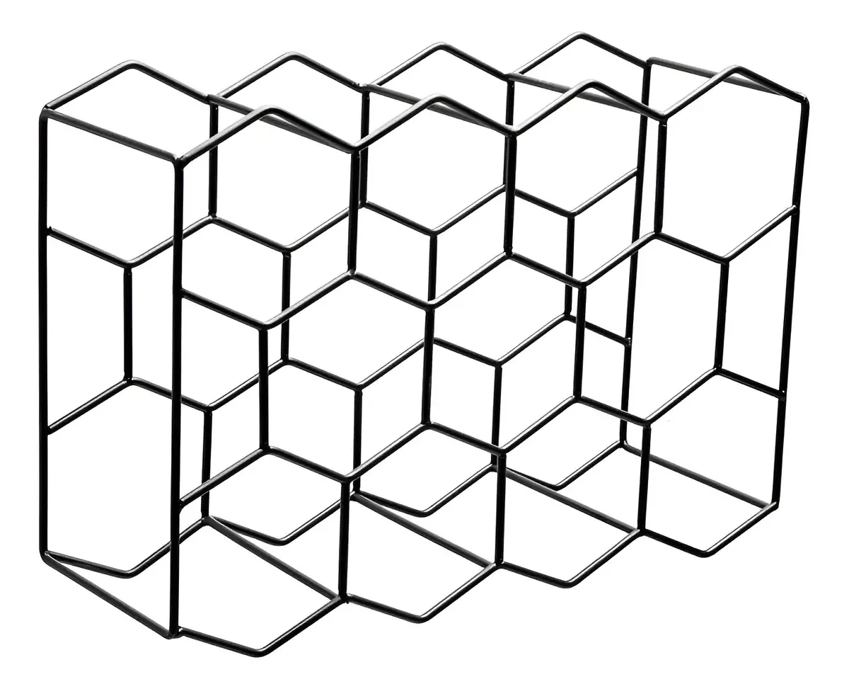 Suporte Para 11 Garrafas Hive - Home Style
