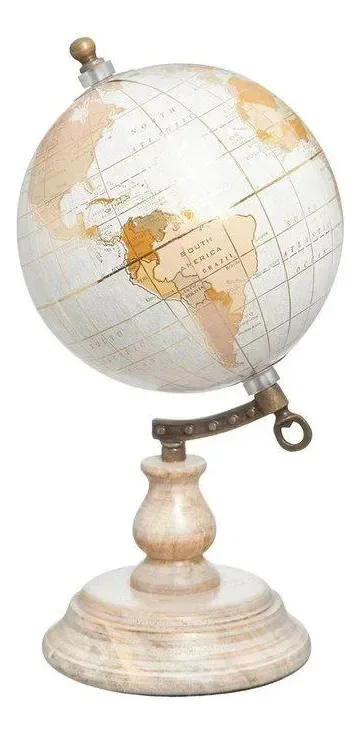 Globo Decorativo Ventura 25 Cm Home Style Bege