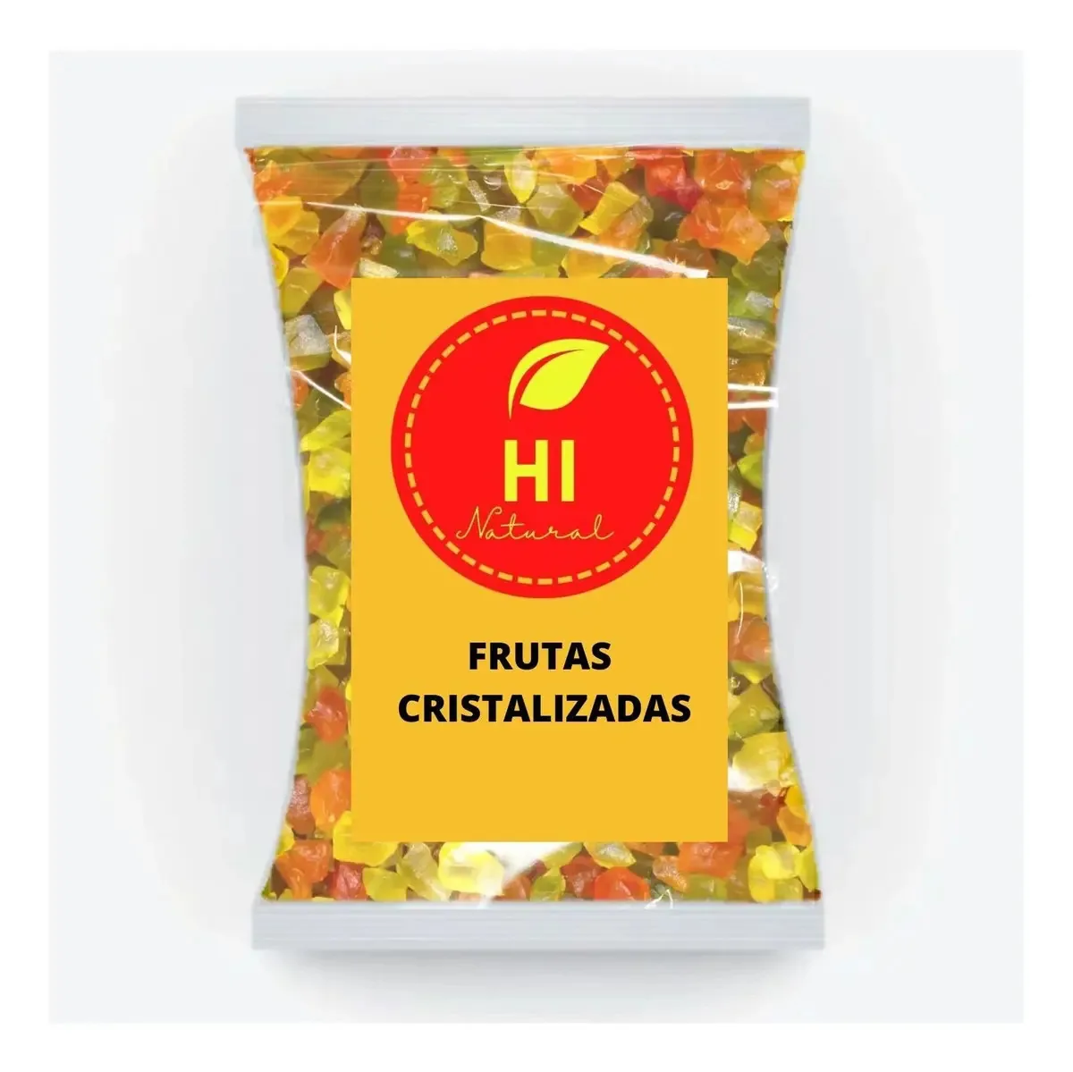 Frutas Cristalizadas - 500g - Hi Natural