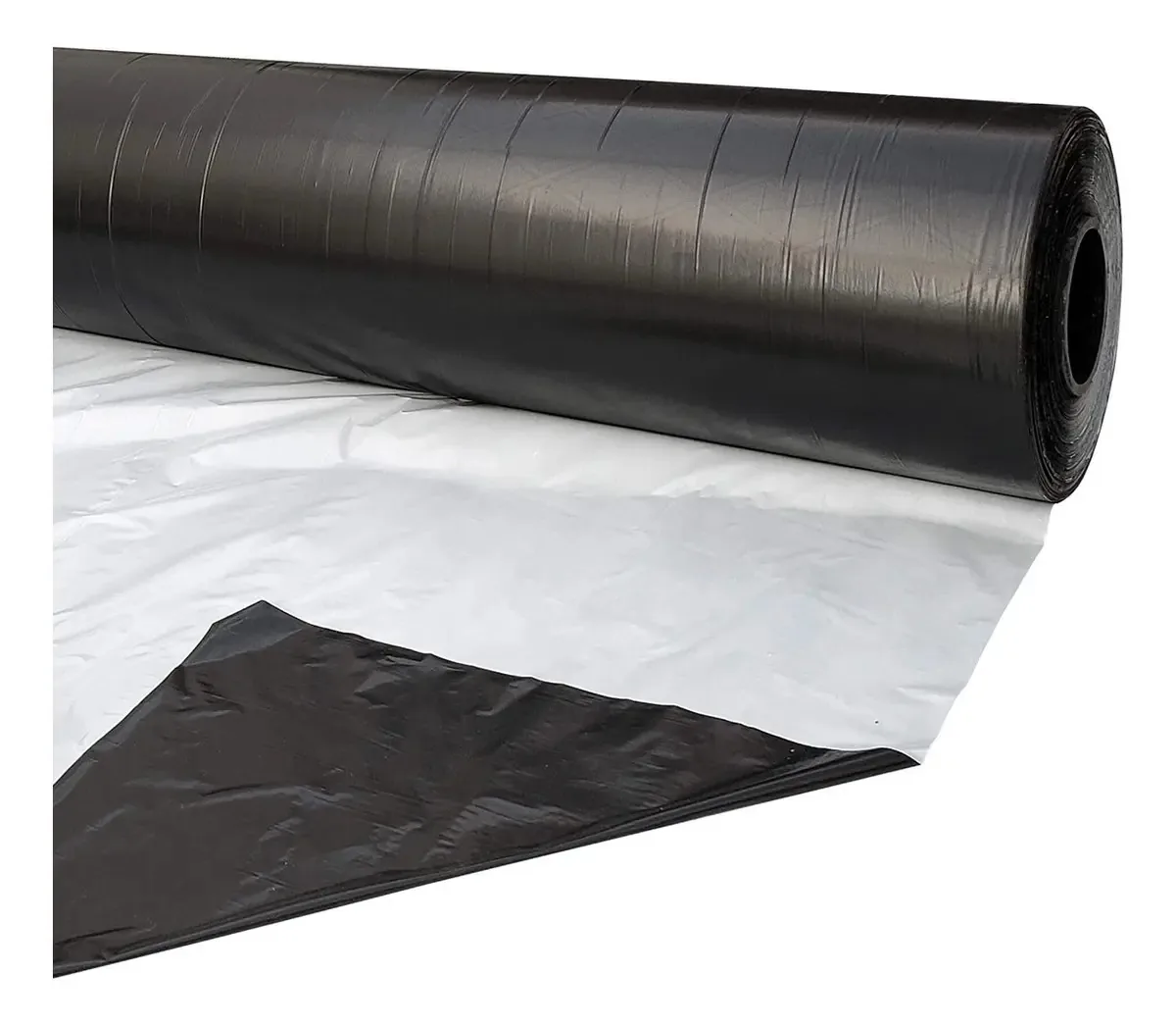 Plastico Mulching Cobertura Solo Preto E Branco 1,80x51m