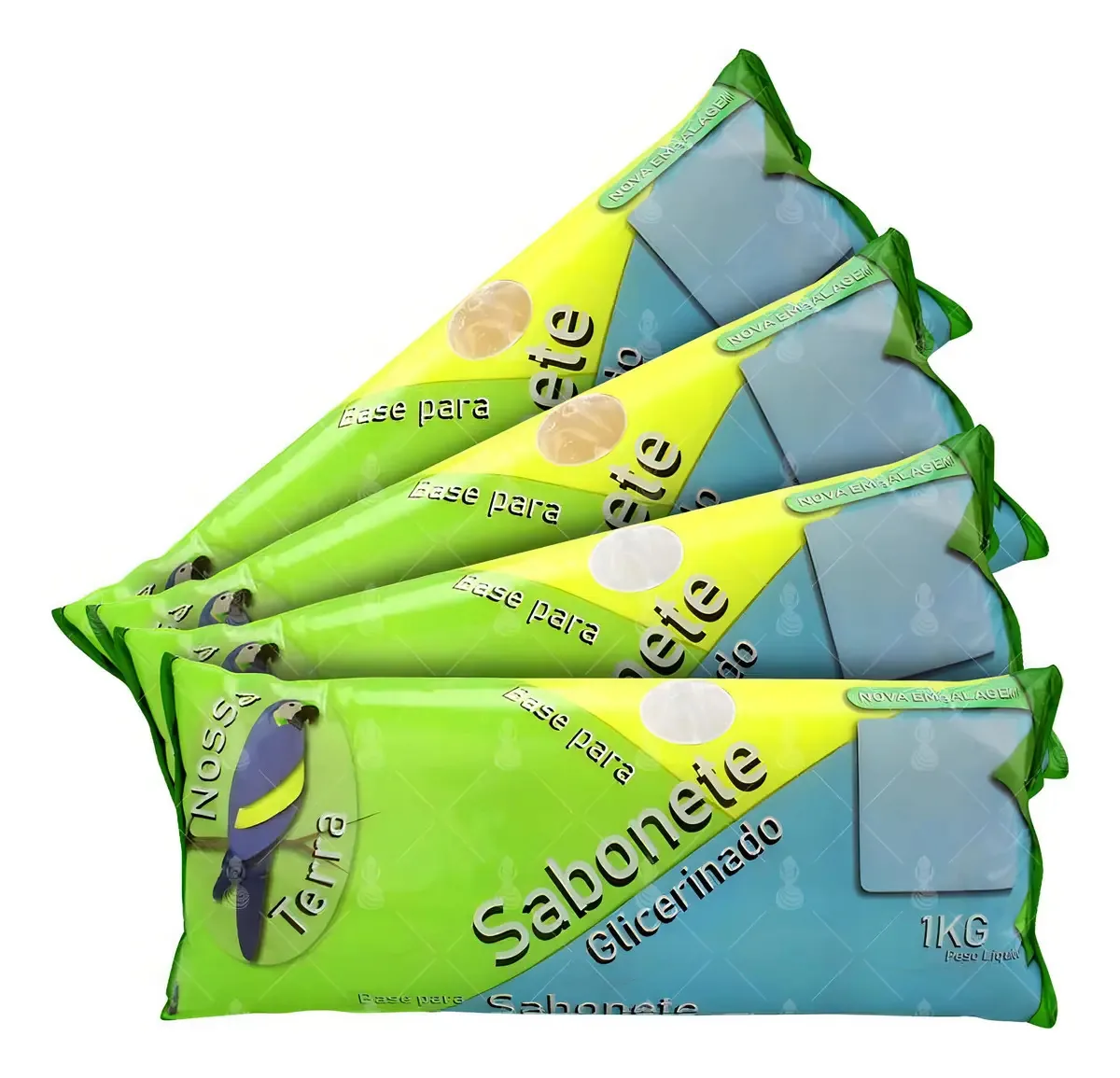 Base Nossa Terra Para Sabonetes 4kg - Mista
