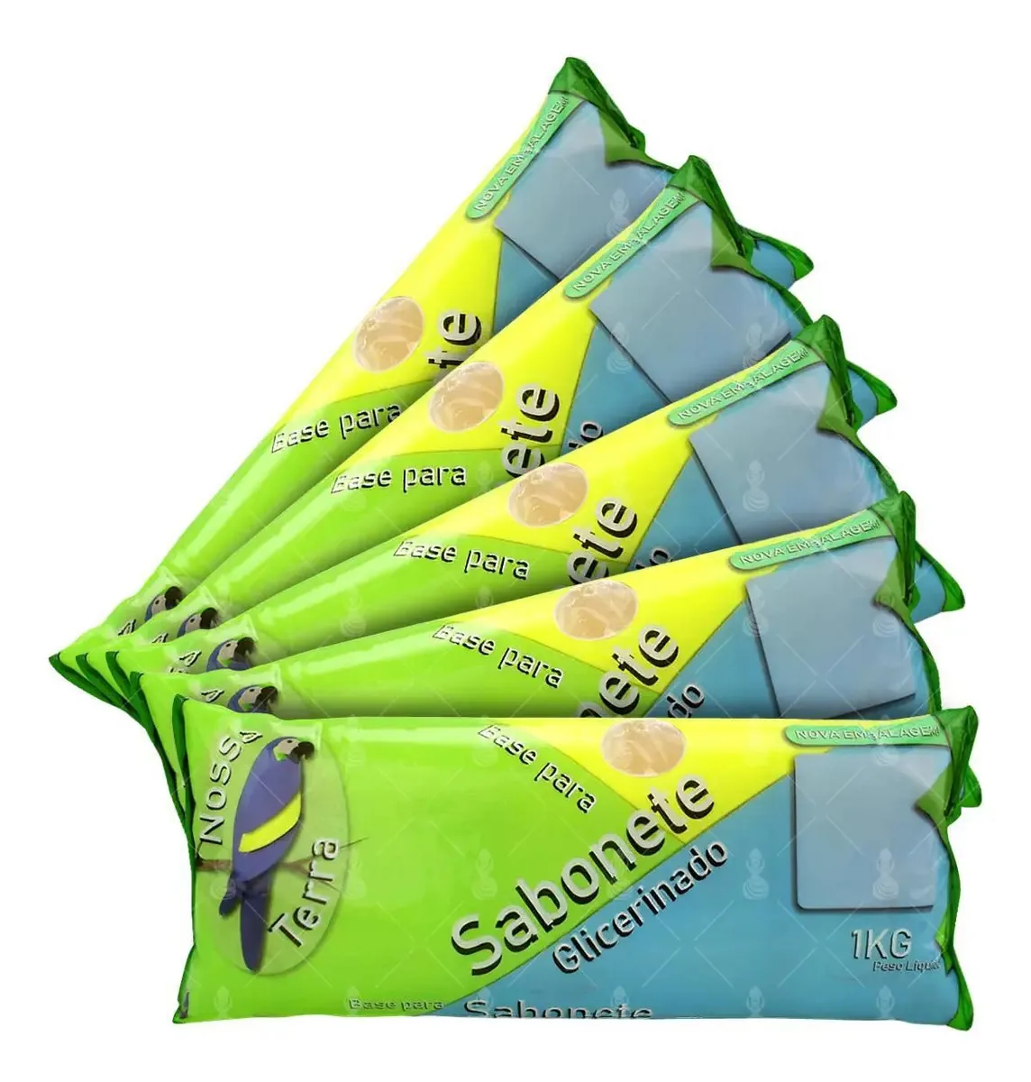 Base Nossa Terra Para Sabonetes 5kg - Mista