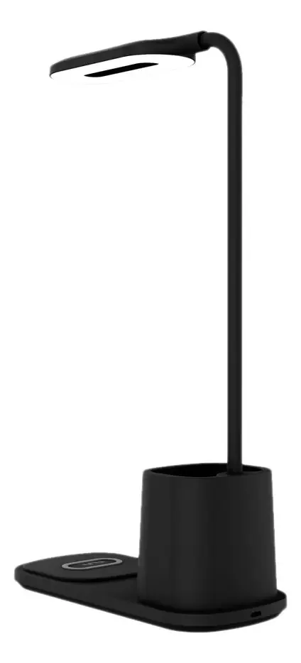 Luminária Multi C/ Porta Canetas E Carregador Wireless Cb171