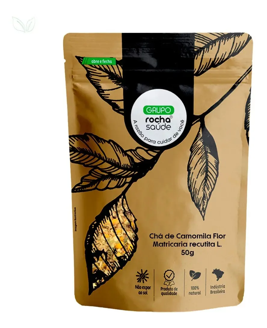 Chá De Camomila - Saúde Para O - Rocha Saúde - 50g