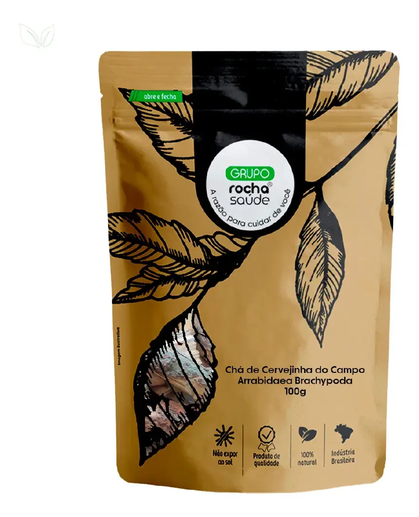 Chá Diurético Cervejinha do Campo 100g Ervas Orgânico Rocha Saúde