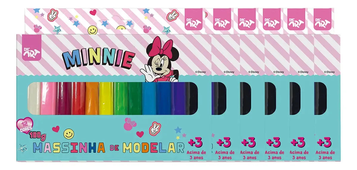 Massa De Modelar 180g Minnie Dac