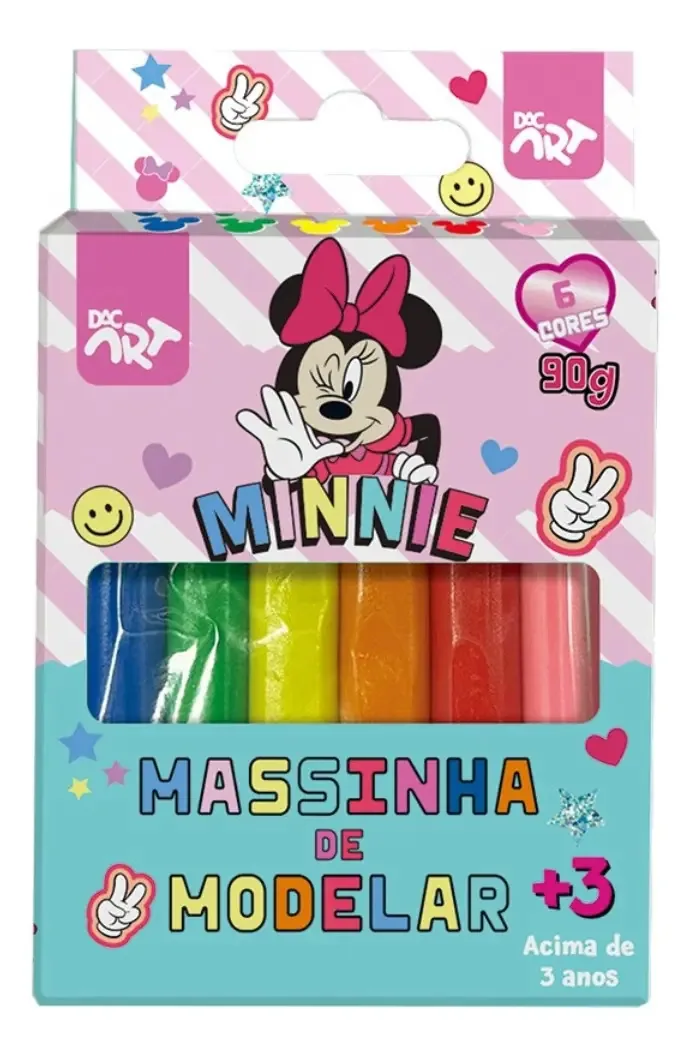 Massa De Modelar 90g Minnie Dac 4692