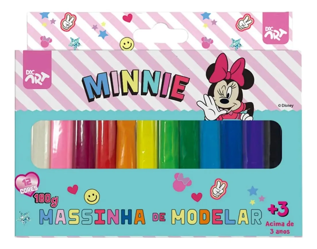 Massa De Modelar 180g Minnie Dac