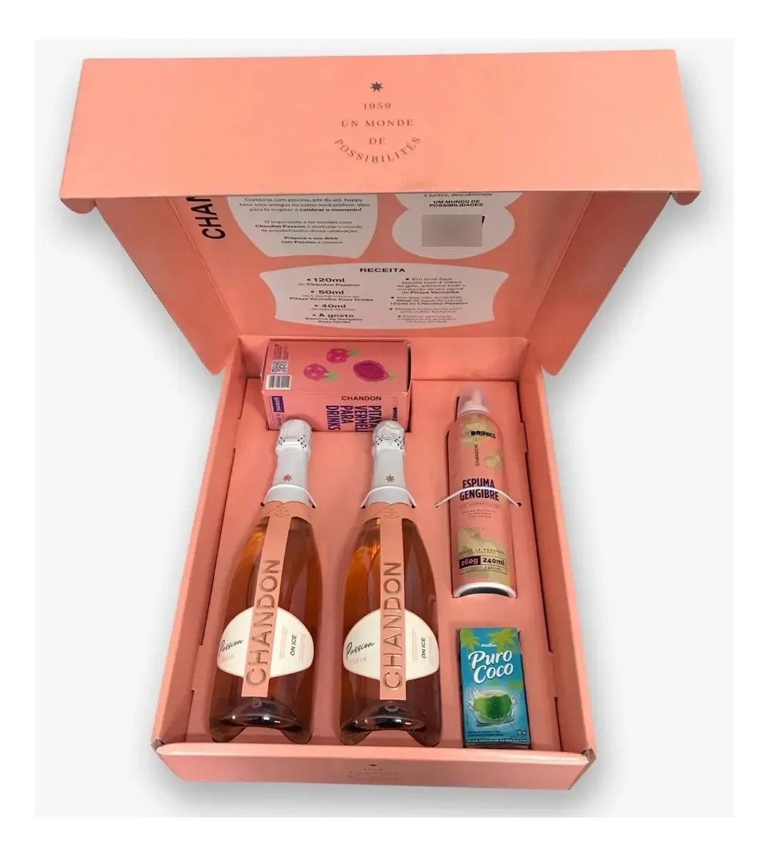 Kit Drink Chandon Passion 2 Gfs 750ml