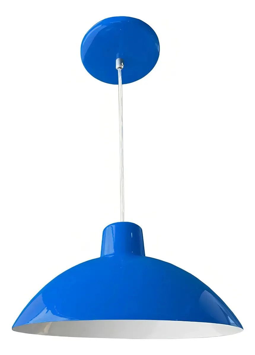Pendente Chinês 33cm Branco - Luminárias Navarro