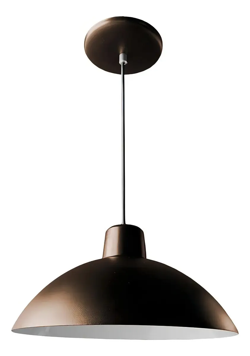 Pendente Chin. 33cm Branco - Luminárias Navarro