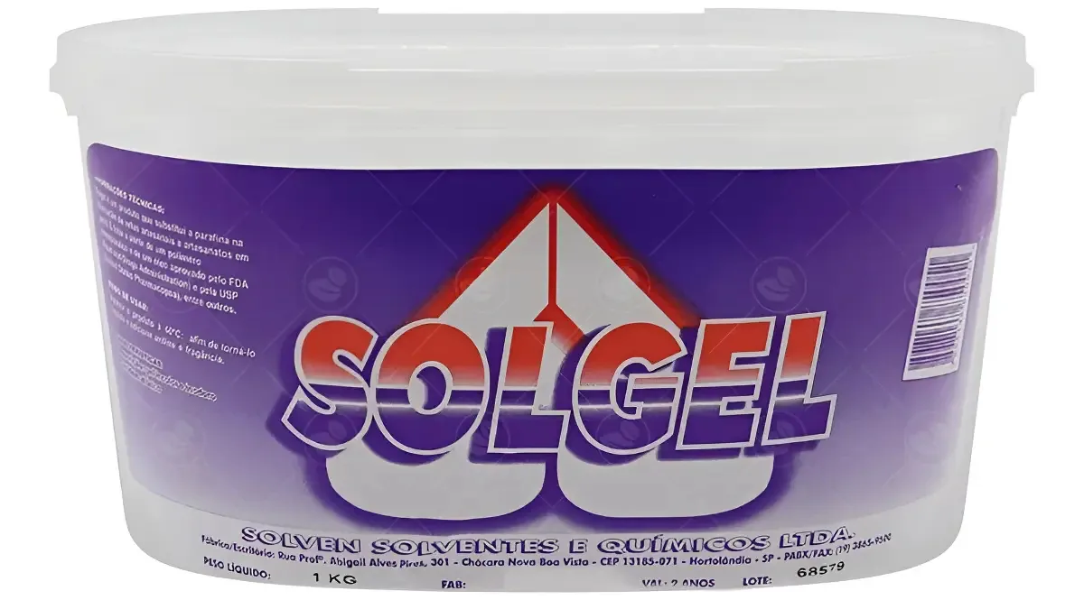 Parafina Gel Para Velas Decorativa Artesanal 1kg