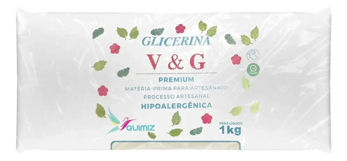 Base Glicerinada Premium Veg Transparente Para Sabonetes