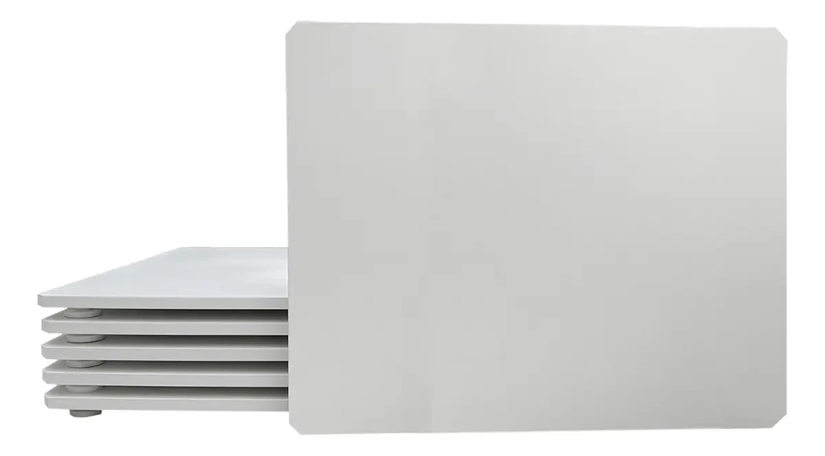 Tabuleiro Retangular em MDF Branco 6mm 30x40cm para Bolos