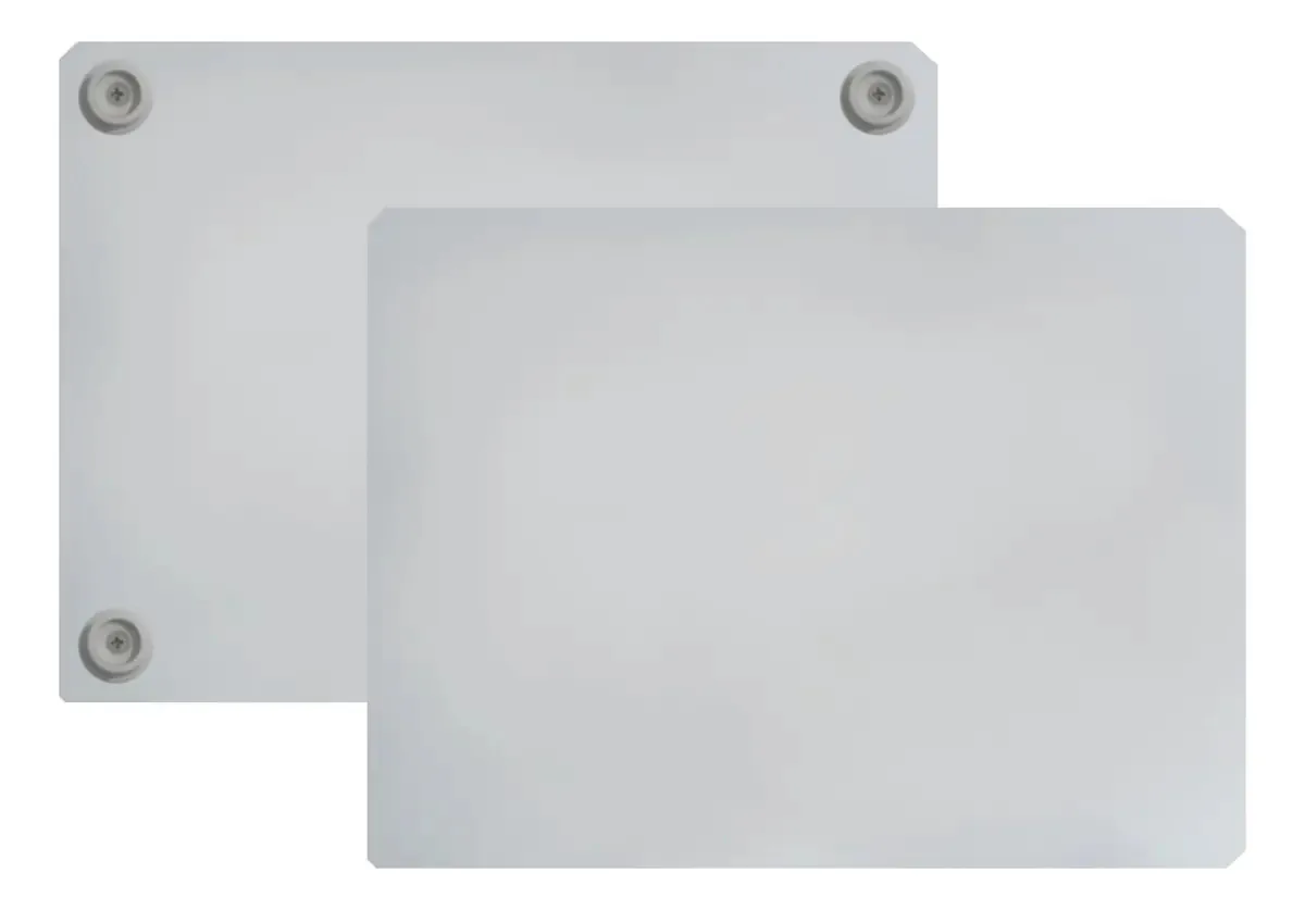 Tabuleiro Uno MDF Branco 50x70cm Retangular Para Bolos e Doces