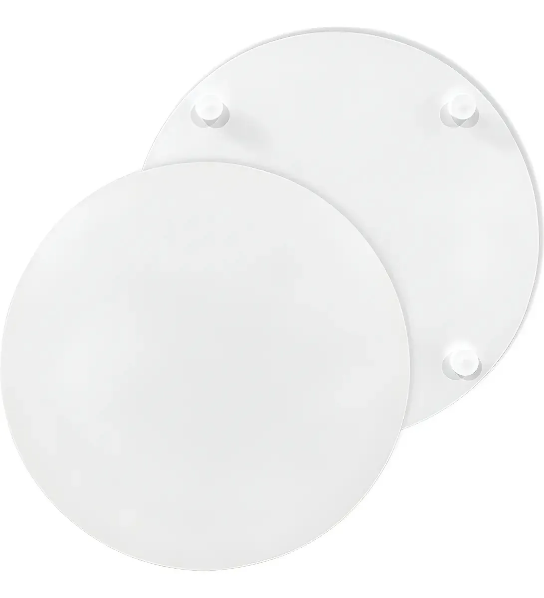 Kit 4 Bases MDF 6mm 20cm Tabuleiros Uno Branco Bolos Tortas