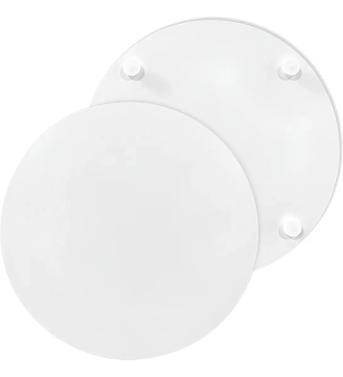 Kit com 4 Suportes de MDF Branco para Bolos e Tortas de 25 cm da Tabuleiros Uno