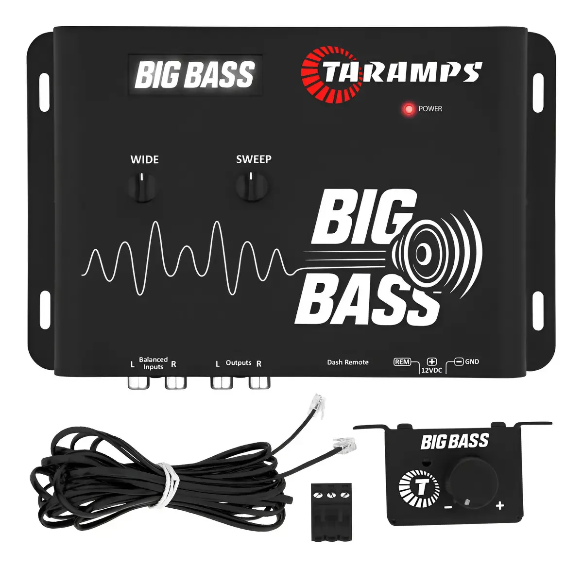 Taramps Big Bass Processador Restaurador de Graves para Som Automotivo