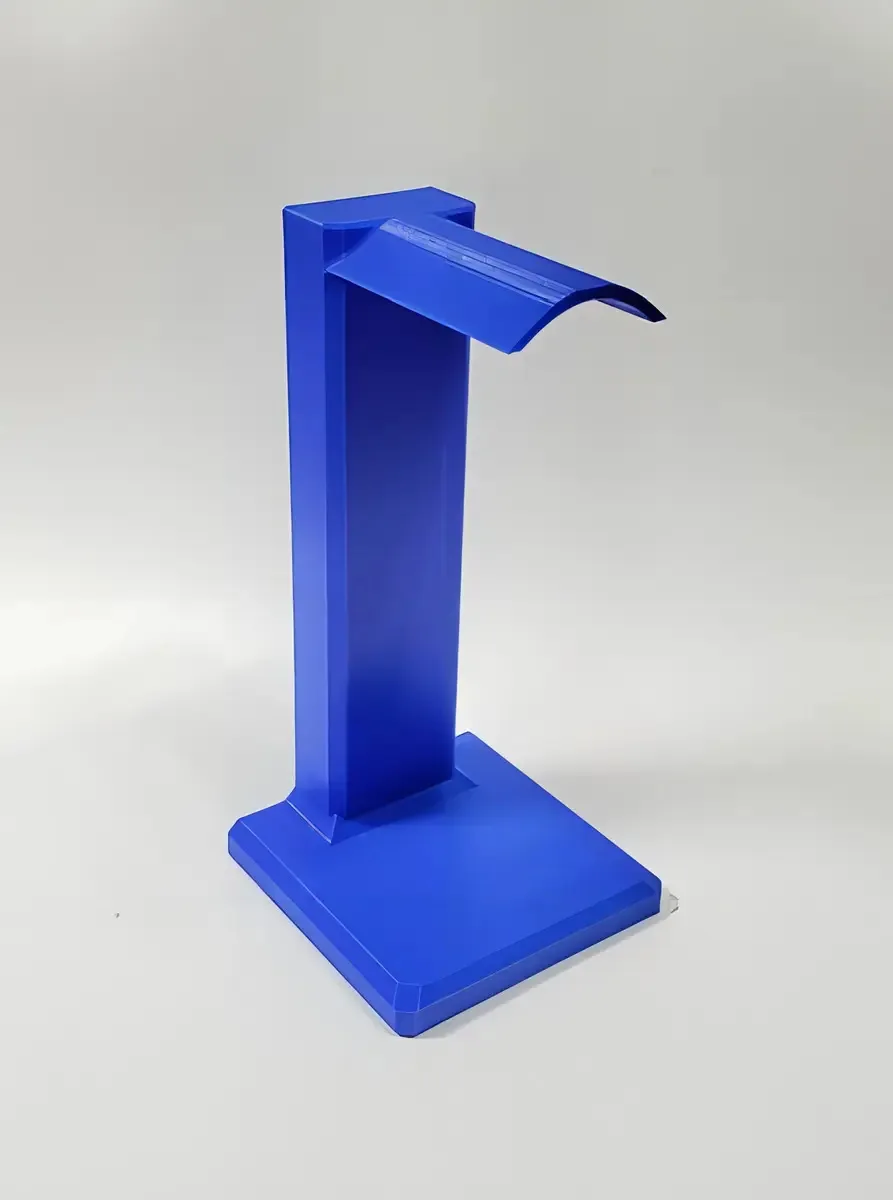 Suporte Gamer para Headset 3D ART Azul 20cm Impressão 3D