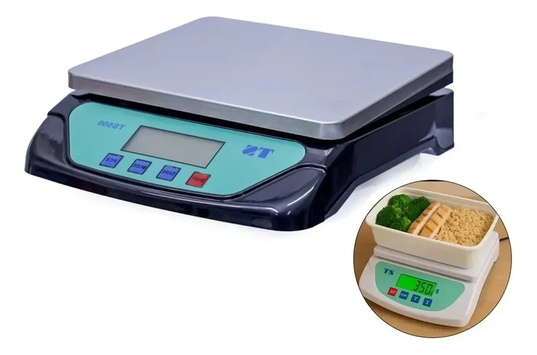Balança Precisão Digital 30kg Pilha Comercial/profissional