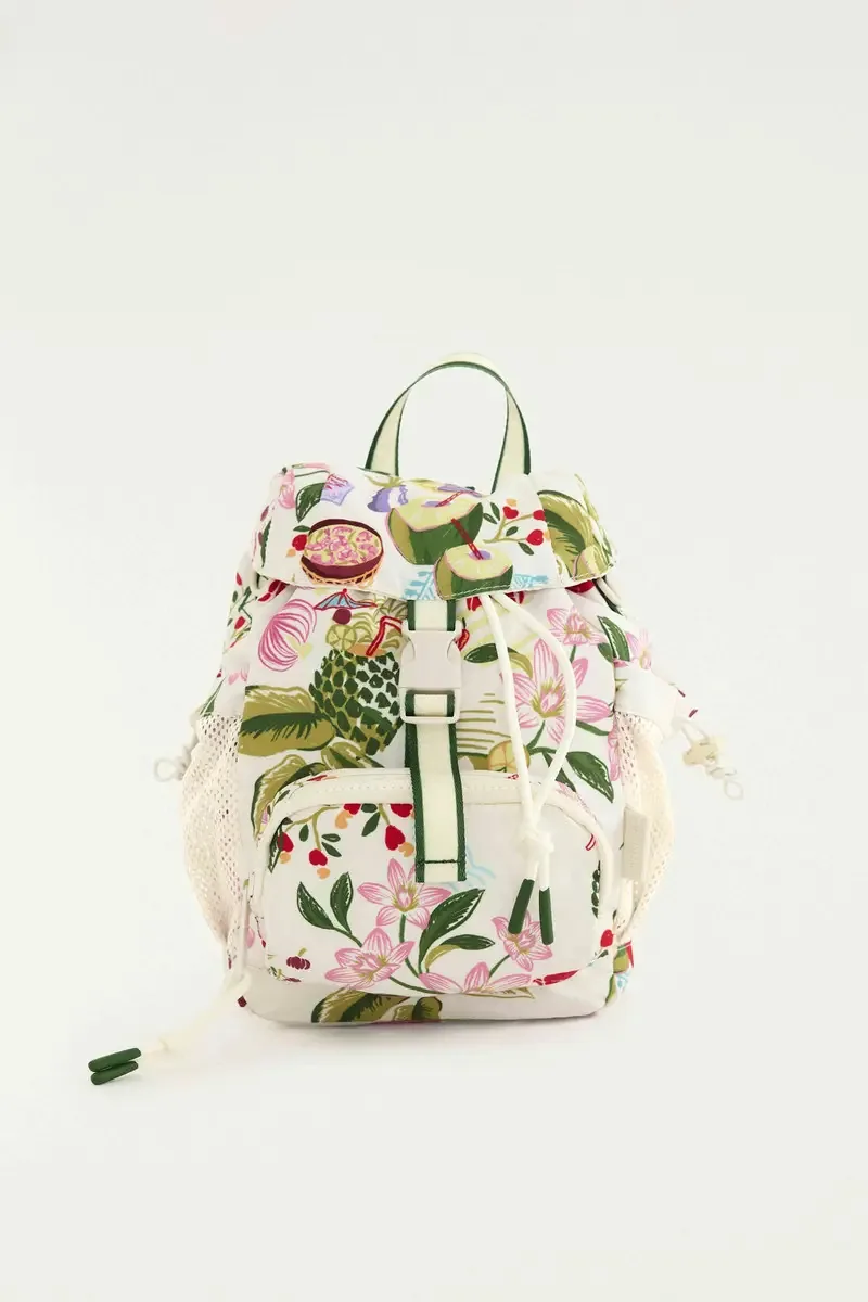 Mochila Farm Pipoquinha Comida De Praia