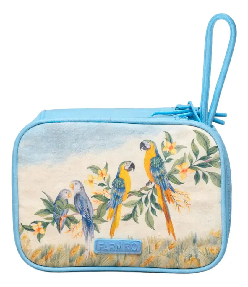 Necessaire Farm Xerô Rio Antigo Azul