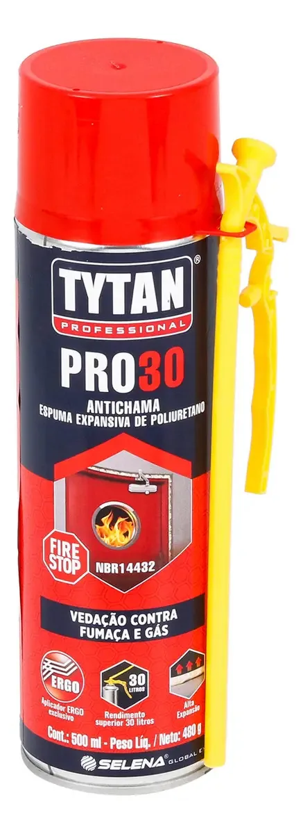 Espuma Expansiva Tytan Pro 30 Antichama 480g