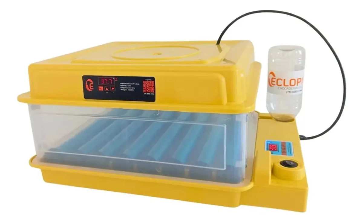 Chocadeira Eclopinto 35 Ovos Digital Viragem Automática