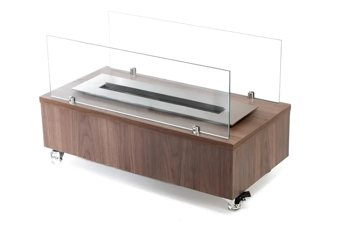 Lareira Ecológica Ecosul Arizona Inoxidável 60cm Álcool/Etanol